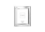 CADO' Bilderrahmen Venezia aus Miro Silber mit reinem Silber 999 für 25. Hochzeitstag und Foto 20 x 25 cm