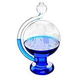 Barometrischer Manometer, Sturmglaswetter -Prädiktor, visuelle Barometrie -Druckmesser, tragbare Glasbarometer für das Home Office -Desktop -Dekor, Barometer