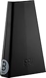 Meinl Percussion Bongo Cowbell Instrument - Sehr großes Aufschlagidiophon - Länge 8 Zoll - Pulverbeschichteter Stahl, Schwarz (BCOB)