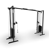 SUPRFIT - Kabelzug Fitness Kraftstation für zuhause inkl....
