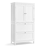 VASAGLE Badezimmerschrank, Badschrank, Küchenschrank,...