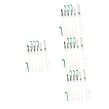 Gadpiparty 4 Sätze Aquarellpinsel Aquarellstifte Wasserfarbe Aquarell Malen Malstifte Buntstifte Für Künstlerische Tintenstifte Wasserstifte Für Plastik Weiß 6 Stück * 4