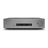 Cambridge Audio CXA61-60 Watt separater integrierter Stereo-Verstärker HiFi-System mit Bluetooth aptX HD und ESS Sabre DAC - Lunar Grey