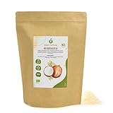 BIO Kokosraspeln (1kg), Ungesüßte und ungeröstete Getrocknete Kokos, Kokosflocken aus biologischem Anbau, 100% Natürlich und rein, Vegan