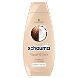 Schwarzkopf Schauma Repair & Care Shampoo – 250 ml, with Shea Butter & Coconut Extracts