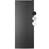 Bomann® Kühlschrank ohne Gefrierfach | Energieklasse D | 143cm | 5 Ablagen | 0°C ~ +8°C | leise 39dB | Getränkekühlschrank | 242L Flaschenkühlschrank | Kühlschrank groß | VS 7363 schwarz-inox