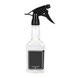 Yctze Friseur-Sprühflasche, 650 Ml, Friseur-Sprühflasche, Haar-Sprühflaschen, Wasser-Sprühflasche für Friseursalon, Friseur-Haar-Werkzeug, Nachfüllbare Wasser-Sprühflasche (WHITE)