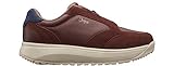 JOYA Elena Dark Red, Sneaker für Damen aus Veloursleder, dunkelrot, 38 1/3