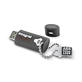 Integral 4GB Crypto-197 256-Bit 3.0 USB Stick verschlüsselt - USB Stick Passwort geschützt - FIPS 197 zerifiziert, Schutz vor Brute-Force-Angriffen - robustes, doppellagiges, wasserdichtes Design