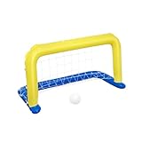 Fonowx Aufblasbares Pool-Wasserball-Set, aufblasbares Wasserball-Tor, See-Wassersport, schwimmendes Wasserball-Netz für Kinder, Mädchen und Jungen