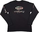 EVH® Wolfgang® »CAMO LONG SLEEVE SHIRT« Langarm-Shirt für Musiker - Größe: L - 100% Baumwolle - Farbe: Schwarz