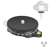 ARTCISE Kamera Panorama-Panning Base mit Stilplatte,...