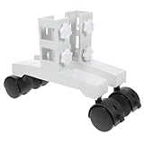 BUGUUYO 2 Stück Standfüße für Infrarotheizung Verstellbare Halterung aus Nylon und Eisen Stabile Montage mit Schrauben Passend für Verschiedene Modelle Robuste Basis mit Tragendem