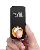 HOTO Laser Entfernungsmesser 30 m Messbereich, ±2 mm Genauigkeit, digitales Laser-Maßband, Laser-Messgerät, OLED-Display, USB-C-Aufladung, Einheitenumrechnung(Fuß/Meter),Taschenformatig 98Ft