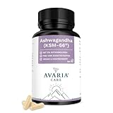 Avaria® Care – Ashwagandha KSM-66®, Laborgeprüft & Produziert in Deutschland, vegan,180 Kapseln 68g