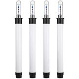 Angoily 4 Stück Wasserstandsanzeiger für Blumentöpfe Robuster Kunststoff UV und Hitzebeständig mit Klarer Skala und Schwimmer Geeignet für Topfpflanzen Im Innen und Außenbereich