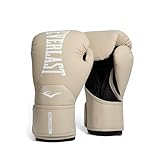 Everlast Elite 2 10oz Boxhandschuhe Champagner, für Sandsack, Pratzen & Sparring, Klettverschluss, ergonomischer Griffsteg, Split-Schaum – Original Everlast