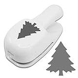 ARTOZ Stanzer - Tannenbaum/Weihnachtsbaum, 5 cm - Papierstanzer, Locher, Motivstanzer für Weihnachten und Advent, für Einladungen, Menükarten und Deko, geeignet von 140 g/m² bis 250 g/m²