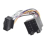 Autoradio-Kabelbaum 16Pin Auto Stereo Radio Harness ISO, for WithSO-NY, Radio Zu ISO Radio Spielen Stecker Auto Adapter Kabelbaum Stecker(Old Sony)