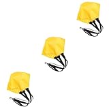 MILISTEN 3 Stück Fallschirm Mit Schwimmwiderstand Schwimmausrüstung Schwimmen Ausbildung Trainieren Aquafitnessgeräte Kind Schwebend Wasser- Schwimmer Schwimmbad Yellow Schleife