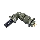 1 x MS3102A Spezifikationsstecker – wasserdichter Rundstecker für und Broadcast-Nutzung, 220 V Spannung (Steckdose 3102 20–23p)