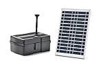 Pontec 95593 PondoRell 1500 UVC Solar - Unterwasserfilter mit Solar, für Teiche bis 1500 Liter (ohne Fischbesatz), inklusive UVC-Klärer