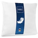 LILENO HOME Federkissen 80x80 cm [1er Set] - Kissen 80 x 80...