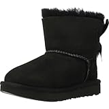 UGG Kleinkind Mini Bailey Bow Ii Pull-On Boot, Schwarz (BLK), 25 EU