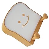 MAGICLULU Toast Nachtlicht Kawaii Toastbrot Nachtlampe Für Schlafzimmer Dekor Nachtlicht Nachtlicht Für Kinderzimmer Toast Lampe Nachttisch Nachtlicht Baby Süßes Stilllicht