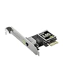 BrosTrend 2,5GBase-T PCIe Netzwerkkarte, Gigabit Ethernet LAN Karte mit Extra Low Profile, PCI Express Netzwerkadapter Kompatibel mit Windows 11/10/8.1/8/7/XP/2000, Windows Server... Lifetime-Garantie