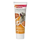 beaphar - Multi VIT Paste - Für Hunde - Mit Biotin, L-Carnitin - Für Strapazierfähige Haut Und Schönes Fell - 0% Zucker-Zusatz - Täglicher Vitamingenuss - Unterstützt Das Wohlbefinden - 100 g