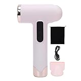 Haartrockner 100.000 U/min, 200 W, USB Wiederaufladbar, Kabellos, Leise, Tragbarer Fön für Wohnheim, Heimreisen (Rosa)