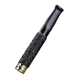 SGERUFZ Holz Zigarettenhalter Kurz Zigarettenspitze Damen Herren für viele Zigarettengrößen (8.6 mm Filter) (schwarz)