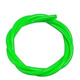 Wasserdichter Hochtemperatur-Silikonschlauch – 2 x 4 mm lebensmittelechter Schlauch for Wasserspender, Kaffeemaschinen und mehr(Green)