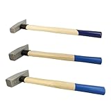BOOMET Schlosserhammer Set 200g / 600g / 1000g · weitere Hammer Sets erhältlich · Eisenhammer für präzises Arbeiten · Ideal für Maurer und Schlosser