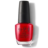 OPI Nail Lacquer Big Apple Red – Nagellack mit bis zu 7 Tagen Halt – langanhaltender Nagellack in leuchtendem Rot – mit extra breitem ProWide Pinsel für perfekte Nägel