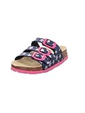 Superfit Mädchen FUSSBETTPANTOFFEL Hausschuhe, BLAU/HELLBLAU 8400