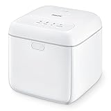 Philips UV-C Desinfektionsbox (135 W), Desinfektion mit UV-C Licht, Sterilisator für Babyflaschen, Geschirr, Handy, Schlüssel u.v.m., 10 L Fassungsvermögen, weiß