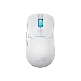 ASUS ROG Harpe Ace Mini White ultraleichte E-Sport Gaming Maus (49 Gramm, ROG Micro-Switches, SpeedNova-Wireless-Technologie, USB, 2,4 GHz RF, Bluetooth, ROG AimPoint Pro, 42.000 DPI, 8.000 Hz, weiß)
