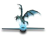 Missyou 50cm 3D Hologramm Fan mit WiFi und Bluetooth, HD LED Hologramm Projektor für Ausstellungen und Messen, HD LED 2000 * 1444PX Resolution und 700 3D-Videos