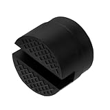 FELTECHELECTR Kissen Jack-zubehör Bodenheberauflage Wagenheberständerpolster Klinkenpad-Adapter Wagenheberauflagen Für Wagenheber Jack-pad Wagenheberauflage Für Ständer Black Gummi