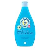 Penaten Wasch- & Duschcreme, mildes Baby Waschgel zur sanften Reinigung und Pflege für zarte Babyhaut, 400 ml