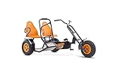 BERG Zweisitzer Pedal-Gokart, Abnehmbarer Beifahrersitz,...