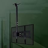 YZYSHA TV-Stand Multifunktion Decken-TV-Halterung, hängende Neigung Drehdrehung Full Motion TV-Stangenhalter