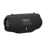 JBL Xtreme 4 Musikbox in Schwarz – Tragbare Bluetooth-Lautsprecher-Box mit tiefem Bass, KI-Sound-Boost und integrierter Powerbank – Wasserfest und staubfest ohne PD-Adapter – 24 Laufzeit