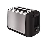 MOULINEX LT340811 Subito Toaster mit 2 Rillen, 7 Bräunungsstufen, 850 W, Edelstahl, 5.3 tons, Braun