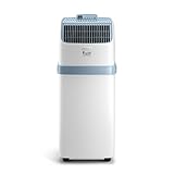 De'Longhi Pinguino Compact ES72 YOUNG, Mobiles Klimagerät, 8.300 BTU/h, für Räume bis zu 60m3, Entfeuchtungsfunktion, 24-Stunden-Timer, Energieeffizienzklasse A, Weiß