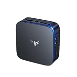 NiPoGi AK1 Plus Mini PC Ιntel Alder Lake Ν95(bis zu 3,4 GHz) 8GB DDR4 256GB SSD, Micro Computer Desktop PC mit 2,5-Zoll-SSD/Gigabit Ethernet/WiFi 5/BT4.2/Zwei HDMI 4K UHD Kleiner PC für Büro/Schule