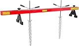 Sellnet Motorbrücke 500kg [730-1480mm] Kotflügeltraverse Motorheber Motorhalter Motor Traverse (Rot SN0301-1)