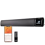 KLAMER Infrarotheizung 2600 W – WLAN Heizstrahler mit App- & Timer, Decken- & Wandmontage, Fenster-offen-Erkennung, Überhitzungsschutz, leise Strahlungswärme für Terrasse, Wintergarten & Innenräume